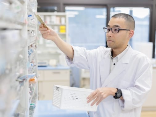 薬剤師の働いている様子