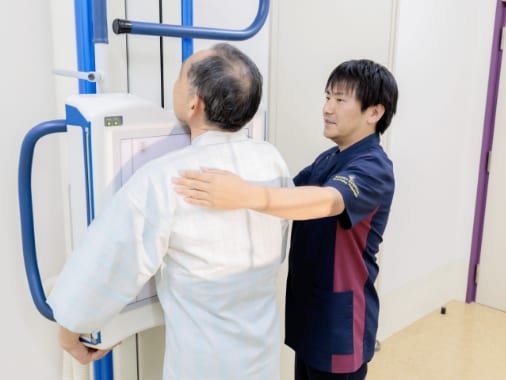 レントゲン中の様子
